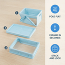 Collapsible Storage Bins with Dustproof Lid by LJGDeals