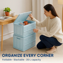 Collapsible Storage Bins with Dustproof Lid by LJGDeals