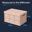 Collapsible Storage Bins with Dustproof Lid by LJGDeals