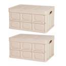Collapsible Storage Bins with Dustproof Lid by LJGDeals