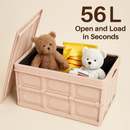Collapsible Storage Bins with Dustproof Lid by LJGDeals
