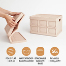 Collapsible Storage Bins with Dustproof Lid by LJGDeals