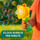 Bubble Machine with Lights for Kids - Dancing Sunflower by LJGDeals
