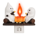 Ghost Campfire Flickering Night Light for Halloween Decor by LJGDeals