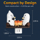 Ghost Campfire Flickering Night Light for Halloween Decor by LJGDeals
