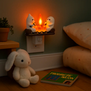 Ghost Campfire Flickering Night Light for Halloween Decor by LJGDeals