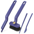 Rotating Crevice Cleaning Brush with Clip and Spade by LJGDeals