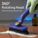 Rotating Crevice Cleaning Brush with Clip and Spade by LJGDeals