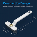 Rotating Crevice Cleaning Brush with Clip and Spade by LJGDeals