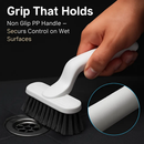 Rotating Crevice Cleaning Brush with Clip and Spade by LJGDeals