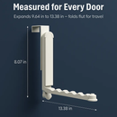 Over The Door Hanger Hooks for Clothes, Foldable by LJGDeals