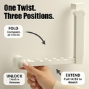 Over The Door Hanger Hooks for Clothes, Foldable by LJGDeals