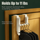 Over The Door Hanger Hooks for Clothes, Foldable by LJGDeals