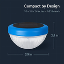 Solar Powered Floating LED Pool Light with Gradient Colors by LJGDeals