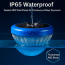 Solar Powered Floating LED Pool Light with Gradient Colors by LJGDeals