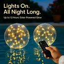 Floating Pool Lights: Solar Powered LED Balls with Remote by LJGDeals