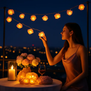 Rose Flower String Lights for Romantic Glow by LJGDeals