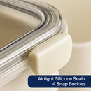 Airtight Fruit Storage Containers - 4-Compartment by LJGDeals