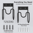 Garden Hose Holder - Heavy Duty Stainless Steel Wall Mount by LJGDeals