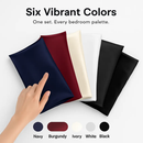 Silky Satin King Pillowcase Set for Luxurious Sleep by LJGDeals