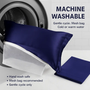 Silky Satin King Pillowcase Set for Luxurious Sleep by LJGDeals