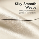 Silky Satin King Pillowcase Set for Luxurious Sleep by LJGDeals