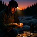 Rechargeable Motion Sensor Headlamp with 6 Light Modes by LJGDeals