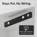 Rechargeable Cabinet Light with Motion Sensor - Silver by LJGDeals