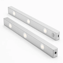 Rechargeable Cabinet Light with Motion Sensor - Silver by LJGDeals