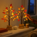 Artificial Lighted Maple Tree with 24 Warm White LEDs by LJGDeals