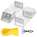 Humane Mouse Trap Cage - No Assembly, Reusable Live Catch by LJGDeals