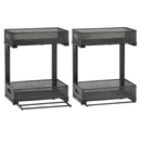 Under Sink Organizer - 2-Tier Pull-Out Baskets by LJGDeals