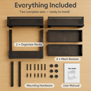 Under Sink Organizer - 2-Tier Pull-Out Baskets by LJGDeals