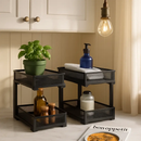 Under Sink Organizer - 2-Tier Pull-Out Baskets by LJGDeals