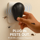2 Pack Pest Control Device for Mosquitoes Cockroaches Rats Plug In Ultrasonic Insect Repellent Indoor for Bedroom Garage Warehouse Office by LJGDeals