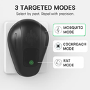 2 Pack Pest Control Device for Mosquitoes Cockroaches Rats Plug In Ultrasonic Insect Repellent Indoor for Bedroom Garage Warehouse Office by LJGDeals