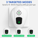 2 Pack Pest Control Device for Mosquitoes Cockroaches Rats Plug In Ultrasonic Insect Repellent Indoor for Bedroom Garage Warehouse Office by LJGDeals
