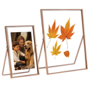 Rose Gold Metal Picture Frame, 2-Pack Set by LJGDeals