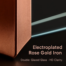 Rose Gold Metal Picture Frame, 2-Pack Set by LJGDeals