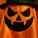 Hanging Ghosts with Wizard Hat - 2 Pack Halloween Decor by LJGDeals