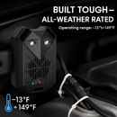2 Pack Under Hood Ultrasonic Rodent Repeller Rodent Control Deterrent Chaser Blocker for Vehicle Indoor with Strobe Light 3 Power Supplies by LJGDeals