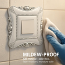 Decorative Switch Cover - 2 Pack White Wall Plate Protector by LJGDeals