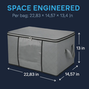 Clothes Storage Bag with Clear Window for Closet by LJGDeals