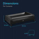 Under Bed Storage Containers with Lockable Wheels by LJGDeals
