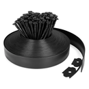 Non-Digging Plastic Garden Edging Kit for Lawn and Flower Beds by LJGDeals