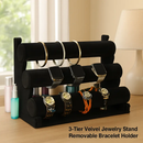 Velvet Jewelry Stand for Bracelets and Watches by LJGDeals