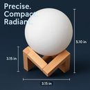 Moon Lamp Night Light with RGB Color Glow by LJGDeals