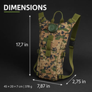 Hydration Pack Water Bladder for Hiking & Cycling by LJGDeals