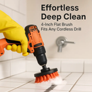 Drill Brush Cleaning Set for Tiles, Tubs & Sinks - Blue by LJGDeals
