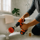 Drill Brush Cleaning Set for Tiles, Tubs & Sinks - Blue by LJGDeals